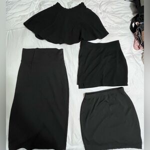Black skirt bundle